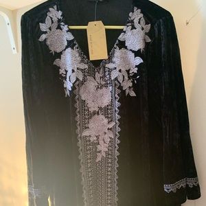 Beautiful blouse with embroidery
